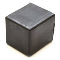 Boat Post End Cap - 1 X 1 Inch Black Plastic