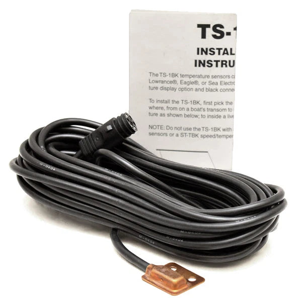 Lowrance Boat Temperature Sensor 7-24 - TS-1BK 25 Foot