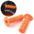 2x Soft Rubber 7/8" Pro Hand Grips Throttle Handle Bar ATV MX Dirt Bike Enduro