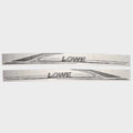 Lowe Boat Graphic Decals 2348904 - FM 1675 - 1775 Silver