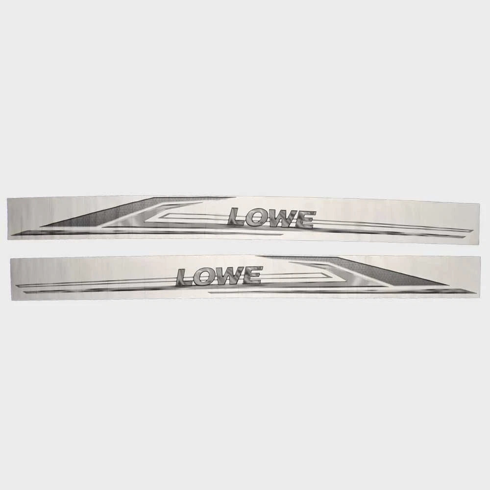 Lowe Boat Graphic Decals 2348904 - FM 1675 - 1775 Silver