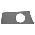 Cobalt Boat Blank Gauge Panel 502233SG - Dark Gray Aluminum