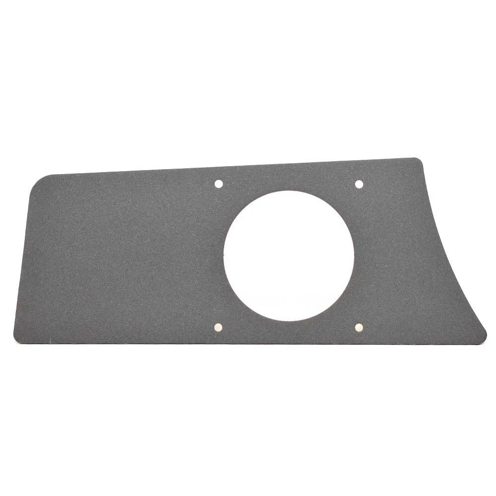 Cobalt Boat Blank Gauge Panel 502233SG - Dark Gray Aluminum
