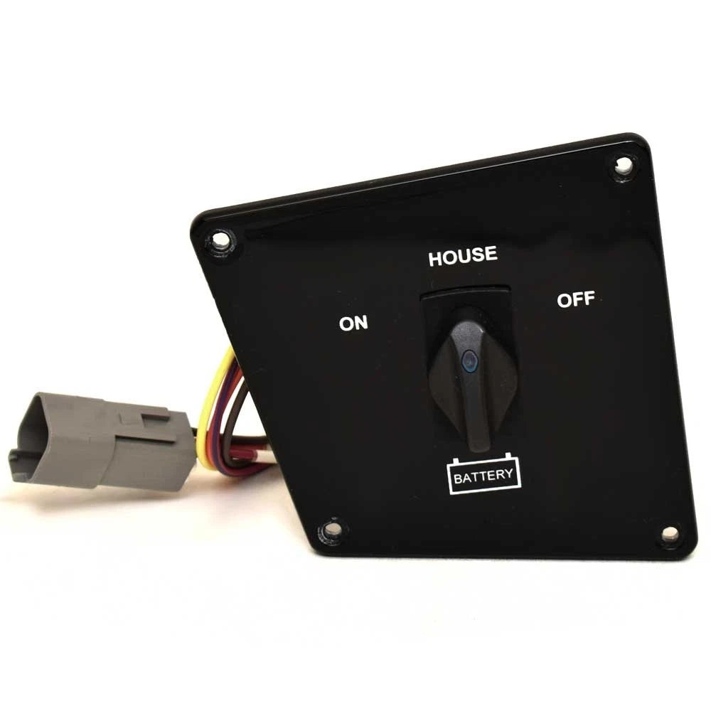 Kauffman Boat Battery Switch Panel 85233454 - Sea Ray Black