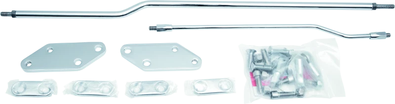 Kuryakyn Dyna Forward Control Extenders Chrome for Harley 2003-2008 Models