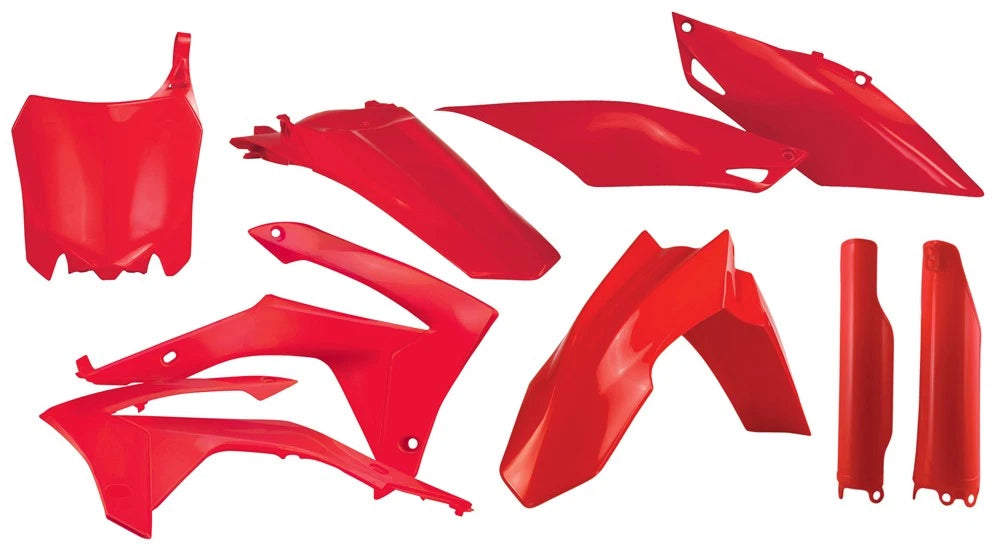 ACERBIS Full Plastic Kit Red – Fits Honda CRF450R & CRF250R 2013-2017