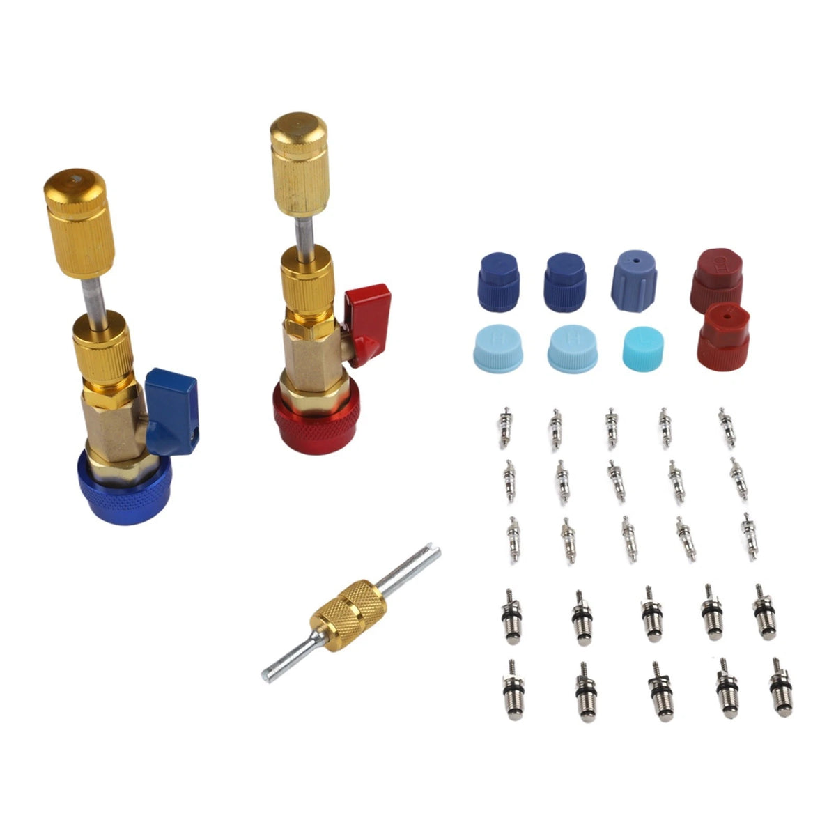 Air Conditioning Valve Core Removal Tool for R134A for R22 and for R410 Units