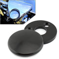 Motorcycle Fork Lock Cover Aluminum Alloy for Harley Road King 1994+ Black