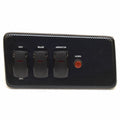 Lowe Boat Rocker Switch Panel 2313757 - 3-Switch with Fuse Block