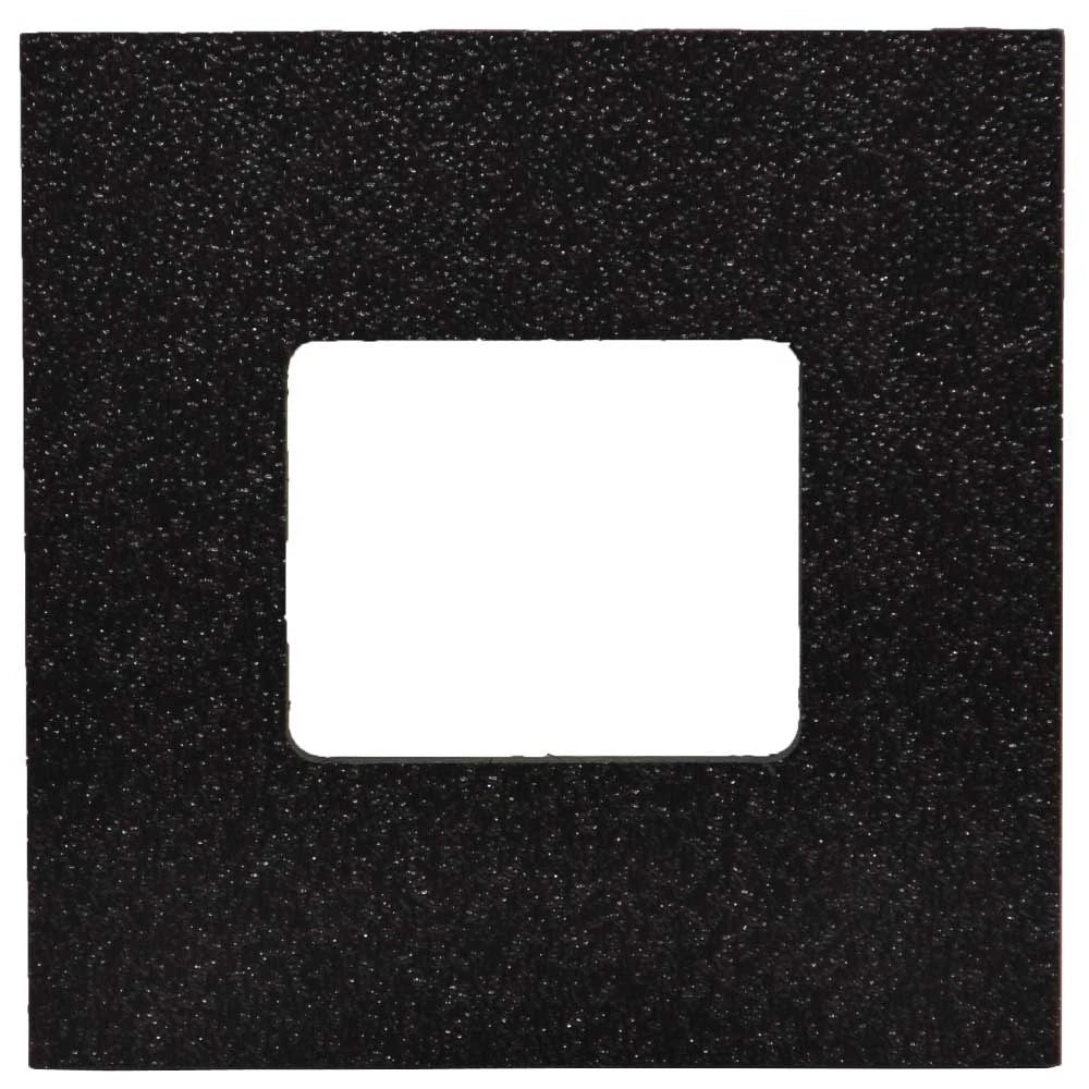 Legend Boat Blank Switch Panel - 1 7/8 X 1 1/2 Inch Black Plastic