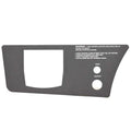 Cobalt Boat Blank Dash Panel 502248SG - Dark Gray Aluminum