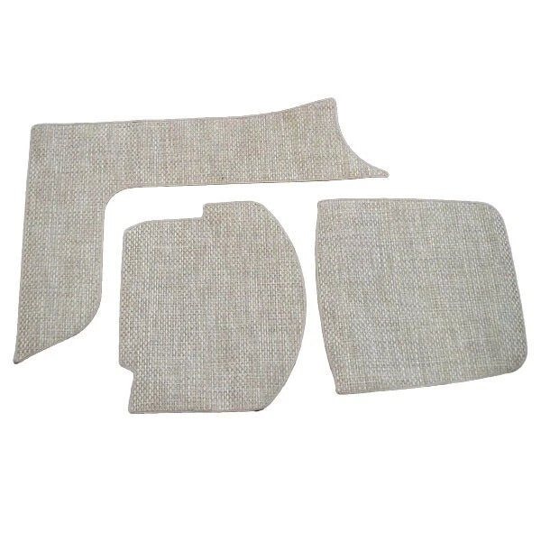 Bayliner Boat Flooring Mats 2100184 - 215 DB Sand Woven Vinyl 2013 (3PC)