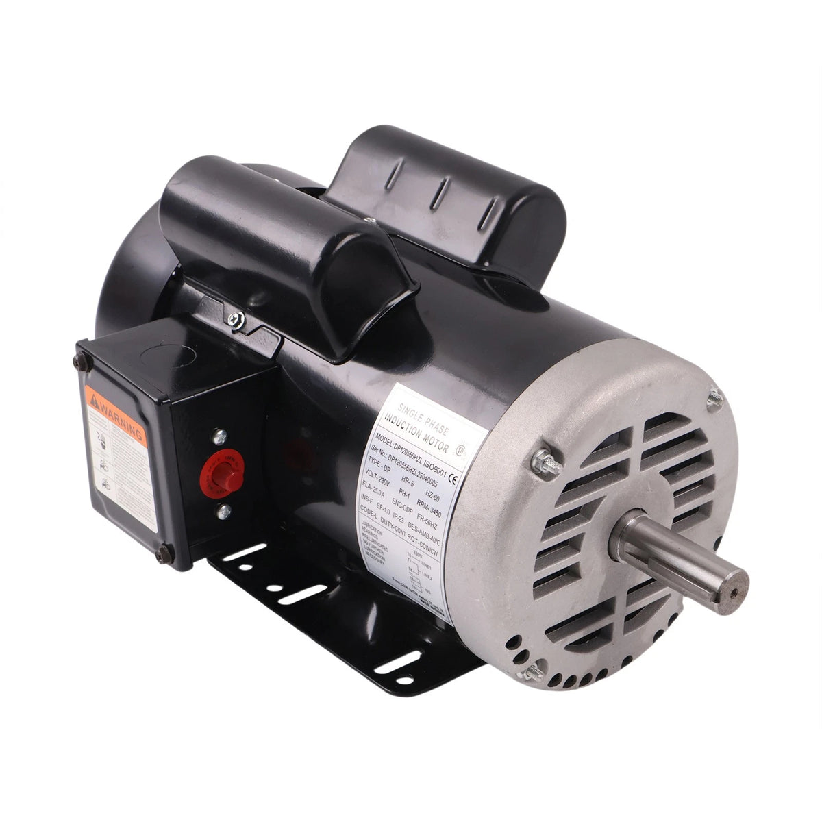 5HP Air Compressor Motor 120554.00 P145K34DB1D 3450RPM 145T 230V Single Phase