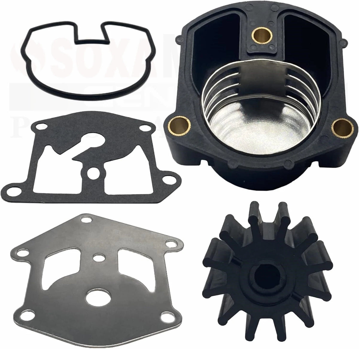 Repl Water Pump Kit with Impeller OMC King Cobra Sterndrive I/O 1992-95 3854661