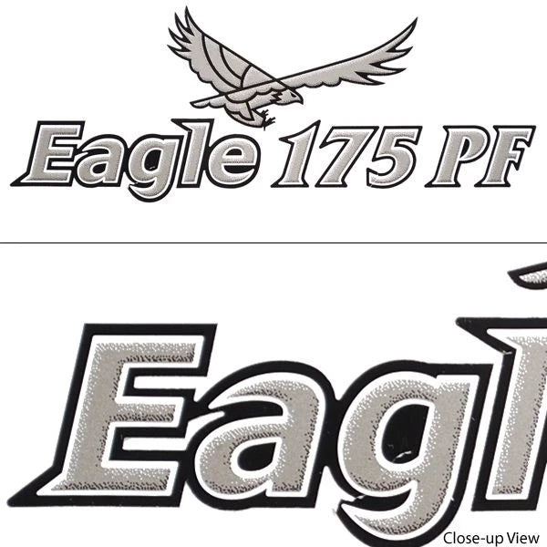 G3 Boat Vinyl Decal 73404482 - Eagle 175 PF 11 X 4 1/8 Inch Beige