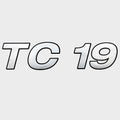 Lowe Boat Brand Decal 2201974 - TC 19 Black Silver 7 X 1 5/8 Inch
