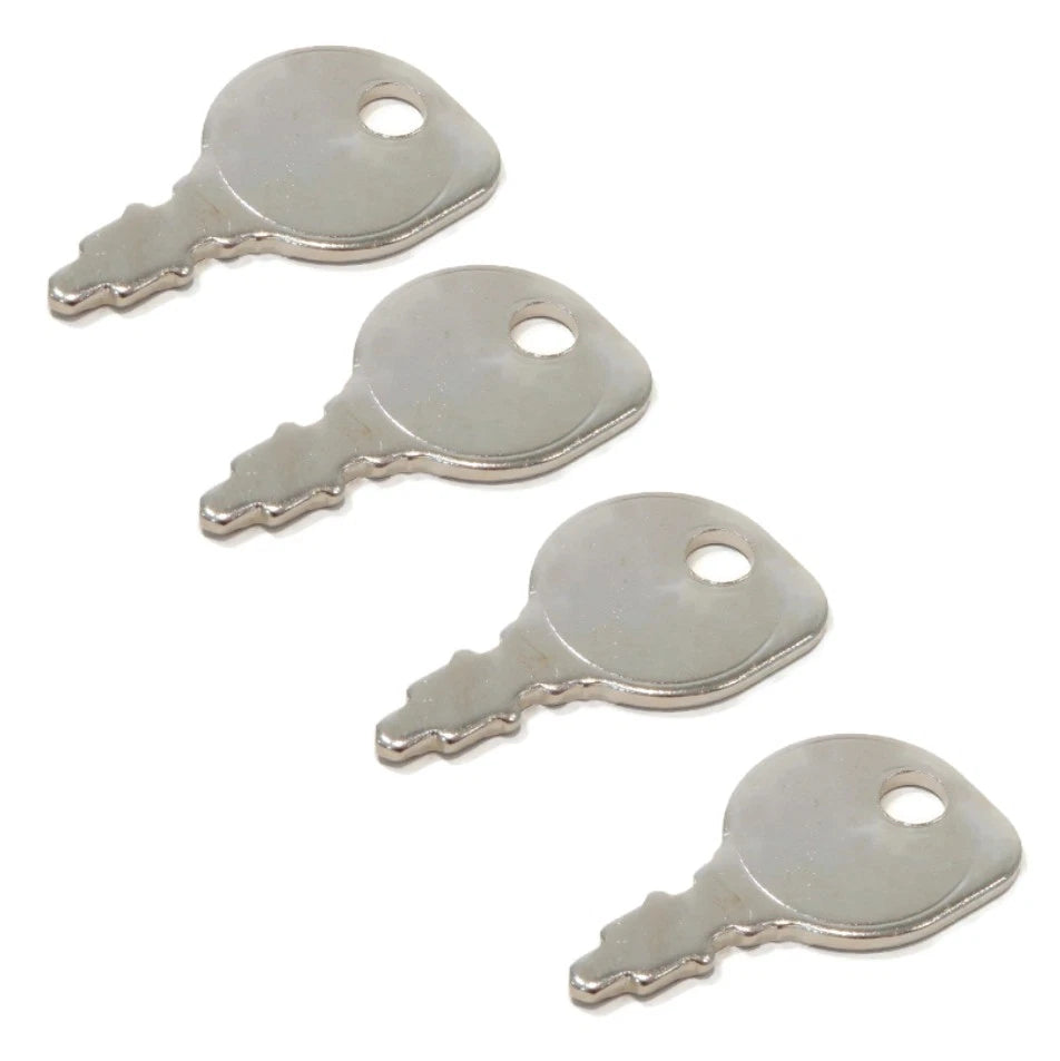 4-Pack Ignition Key Fits John Deere 524D, 724D, 826D, 1032D, 828D & TRS21 Blower