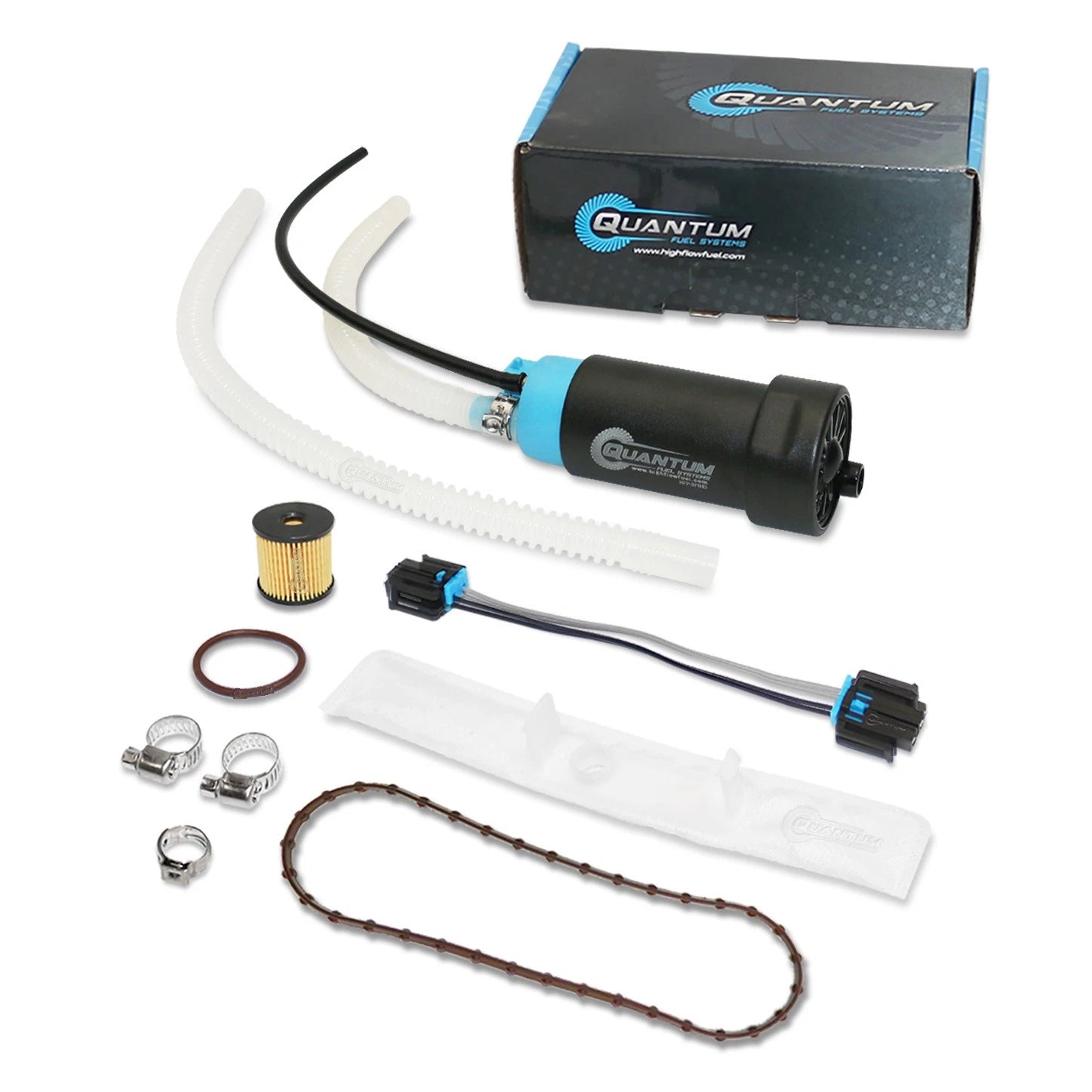QFS Fuel Pump +gasket +filter for 2008-2024 Harley Davidson FLHT/P/R/C 75076-08B