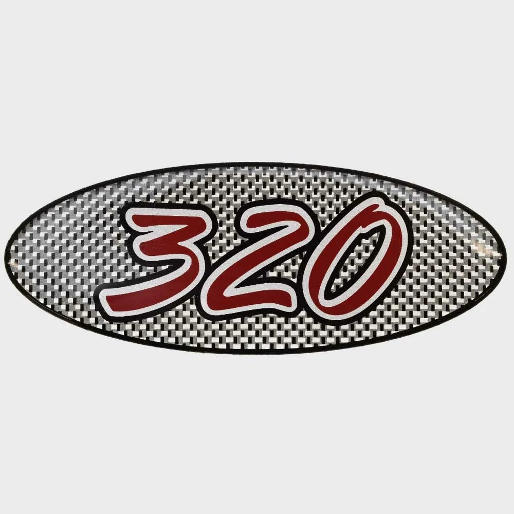 Chaparral Boat Raised Decal Sticker U17118-01 - Signature 320
