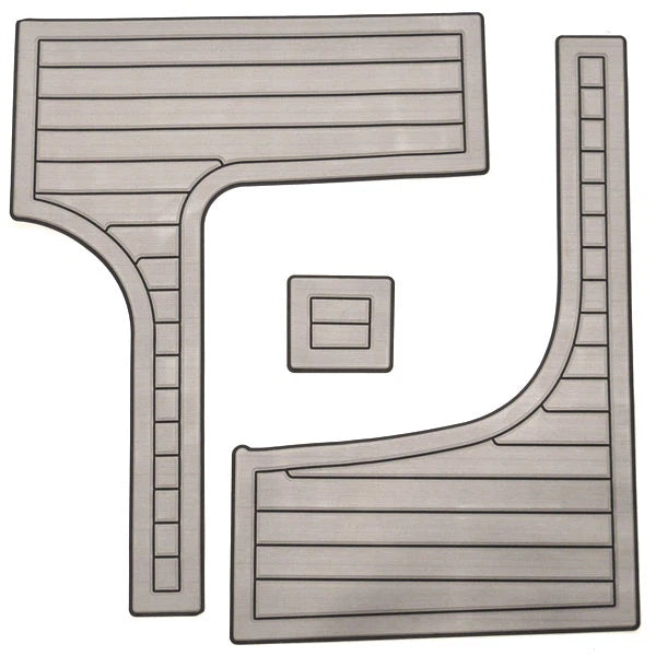 Seaswirl Boat Swim Platform Mat 8175-0913 - 2601 Striper (3 PC Kit)