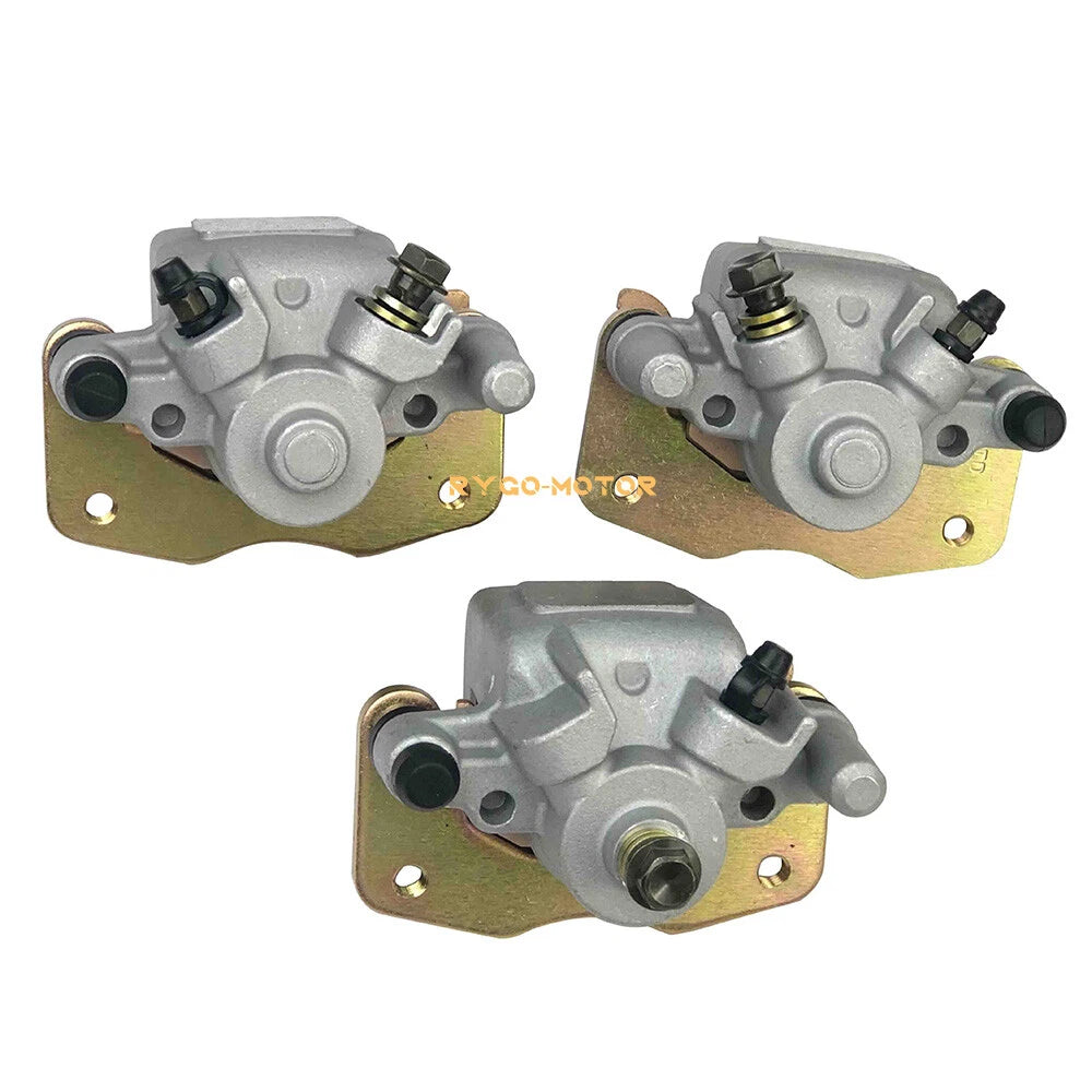 Front& Rear Brake Calipers for Can Am Renegade 500 800 800R 4X4 2007-2012 with Pads