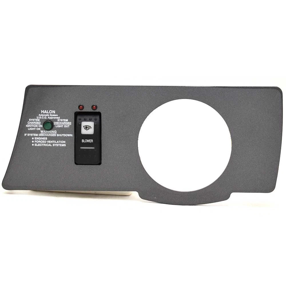 Chaparral Boat Switch Panel 13.01612 - Signature 370 Dark Gray