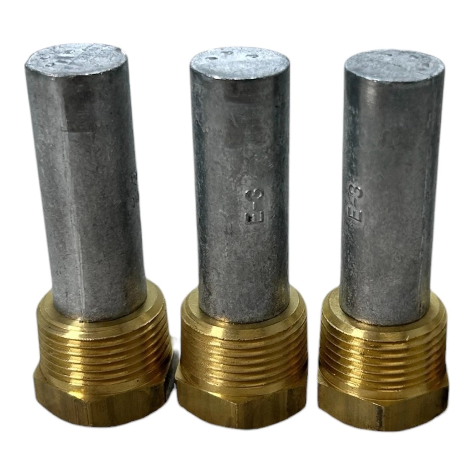 Camp E-3c Zinc Pencil Anode with Hex Head Cap 2'' X 3/4'' - 3 Pack