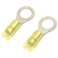 Del City Boat Ring Terminals 653385 - 3/8 Inch 10 - 12 GA (pair)