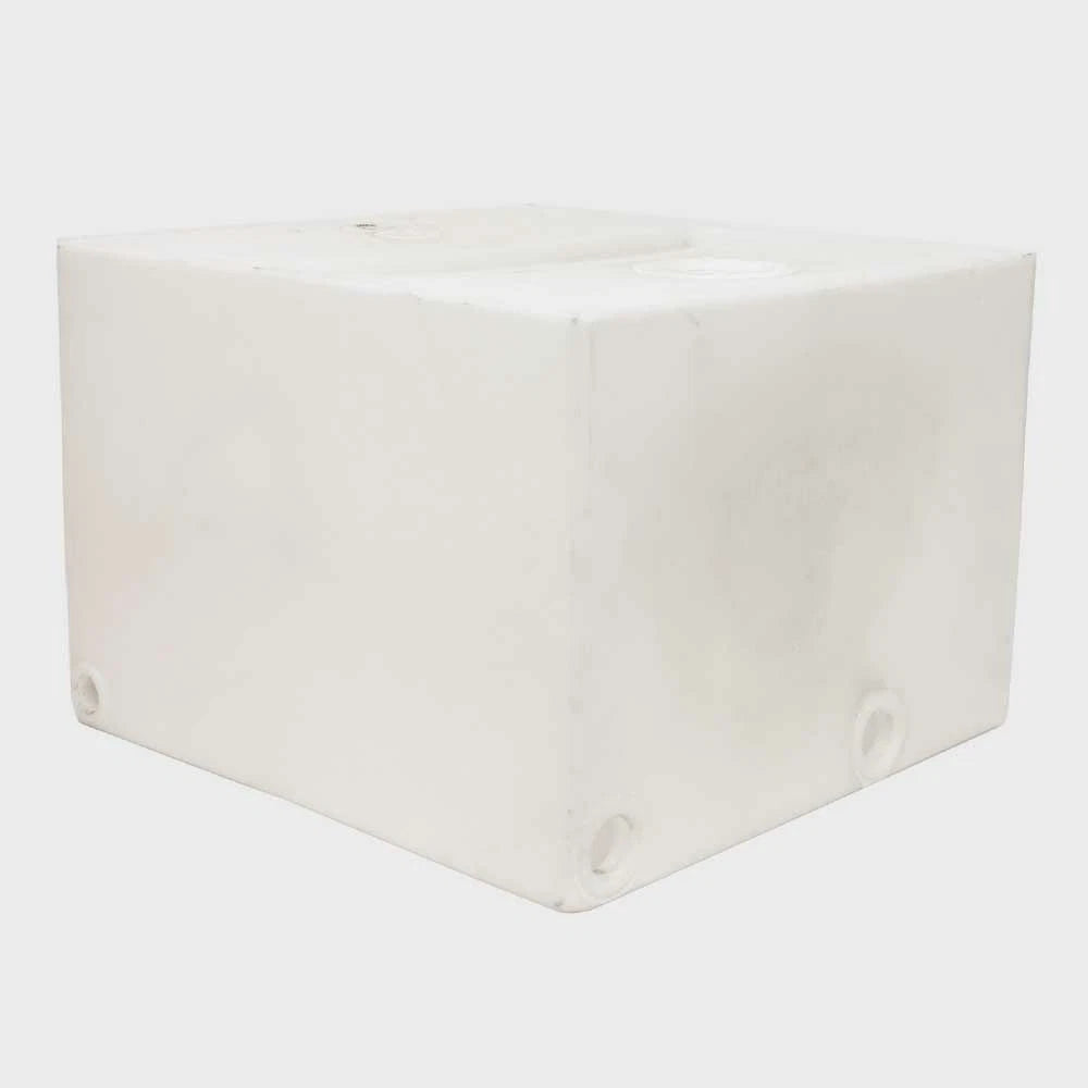 Boat Water Tank 492219 - 38 Gallon 24 X 23 1/4 Inch White Poly
