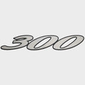 Cruisers Boat Model Decal Sticker V1969400 - 300 Express Silver Gray
