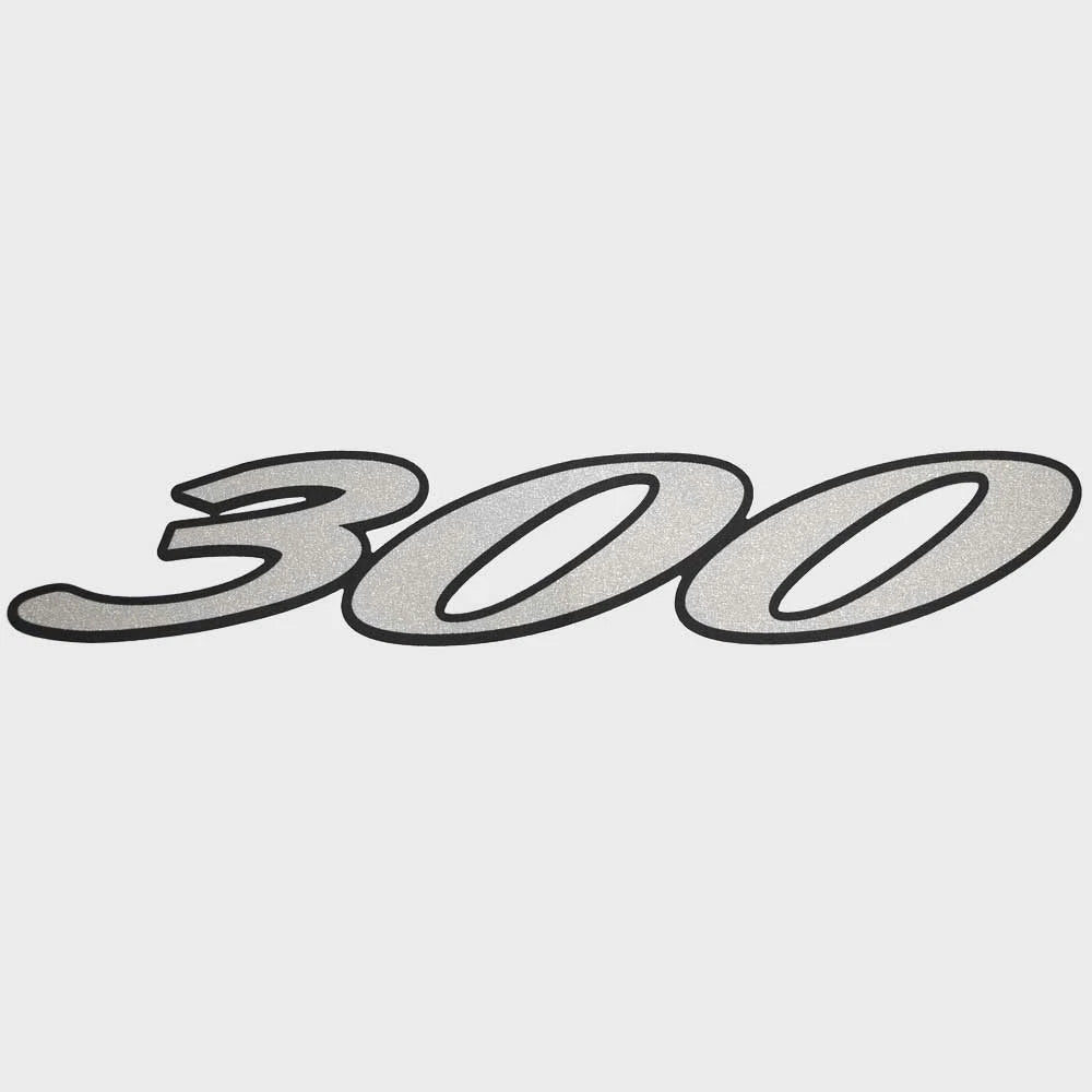 Cruisers Boat Model Decal Sticker V1969400 - 300 Express Silver Gray