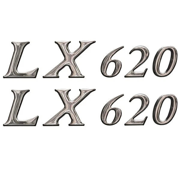 Larson Boat Decal 8624-3385 - LX 260 7 X 1 1/2 Inch Vinyl (pair)
