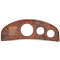 Lowline Boat Blank Gauge Panel 45616 - 15 3/4 X 6 Inch Woodgrain