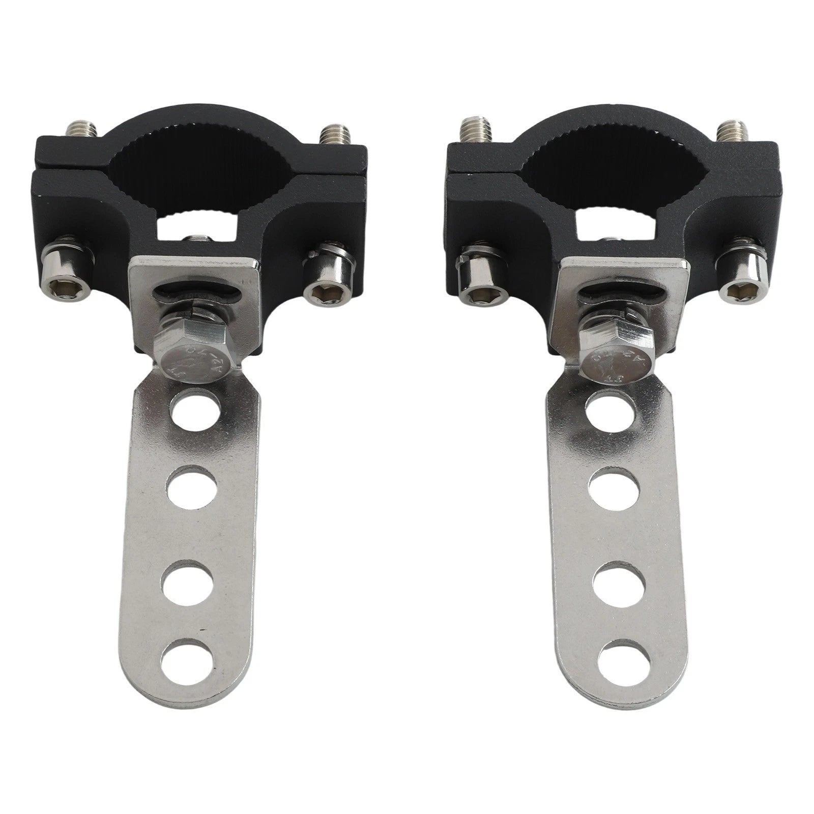 2PCS Adjustable Motorcycle Spotlight Bracket for Off Road Applications