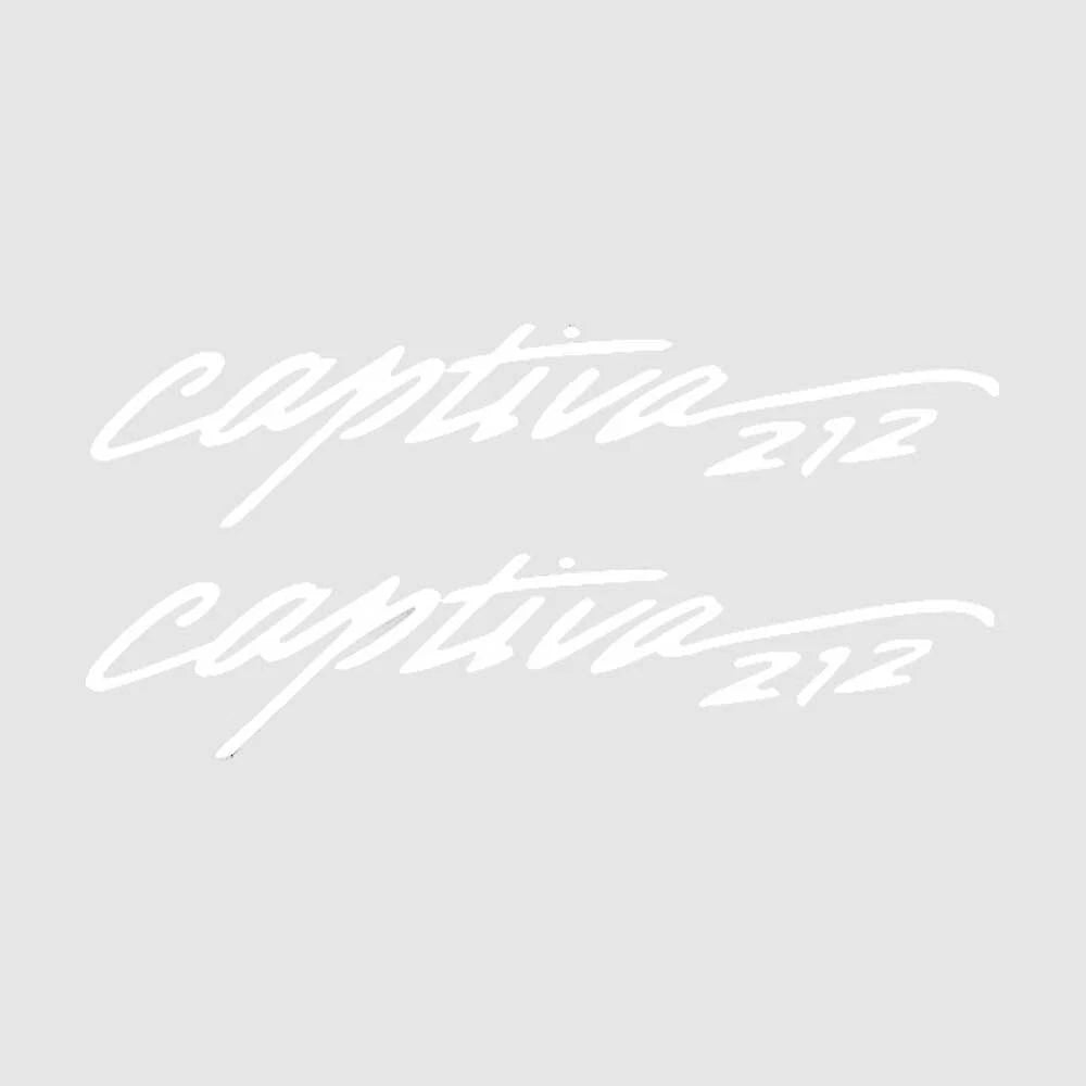 Rinker Boat Brand Decal VS810402-10-21 2 - 212 Captiva White (pair)