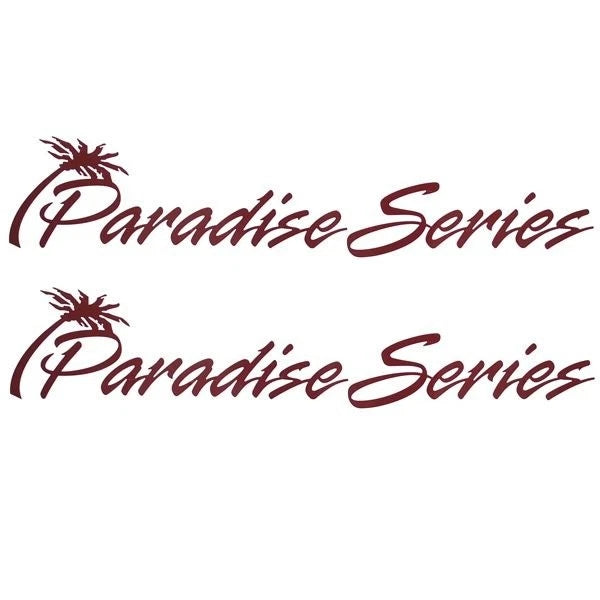 Waco Boat Brand Decals 0841-03 - Paradise Series Stickers (pair)