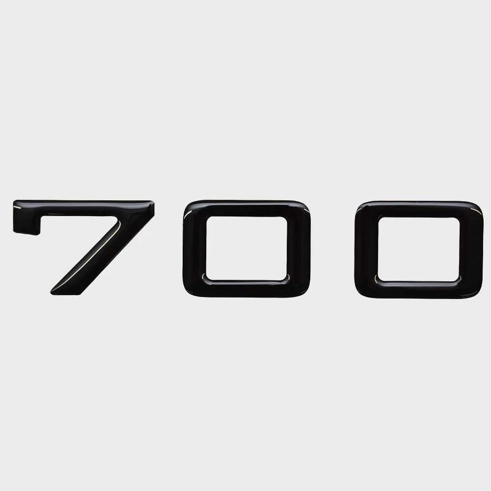 Tahoe Boat Raised Emblem Decal 311457 - 700 Black Glossy Sticker