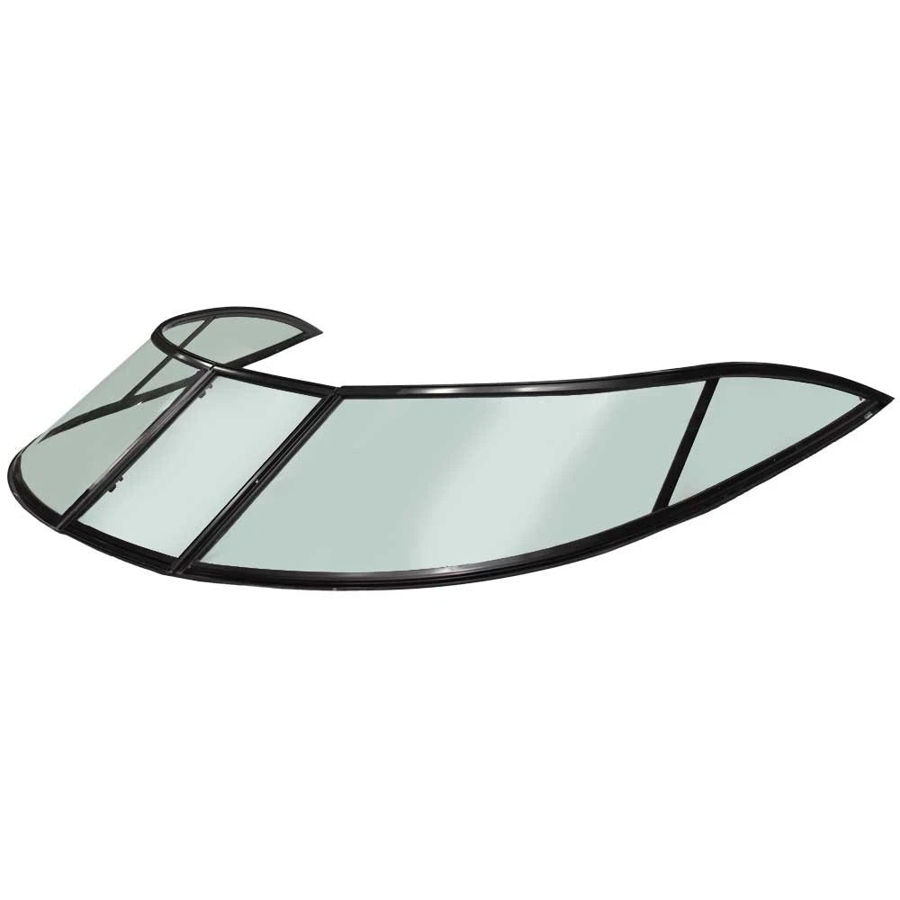 Gekko Boat Glass Windshield 697004000305 - 6.7 Revo 92 1/2 Inch (3PC)