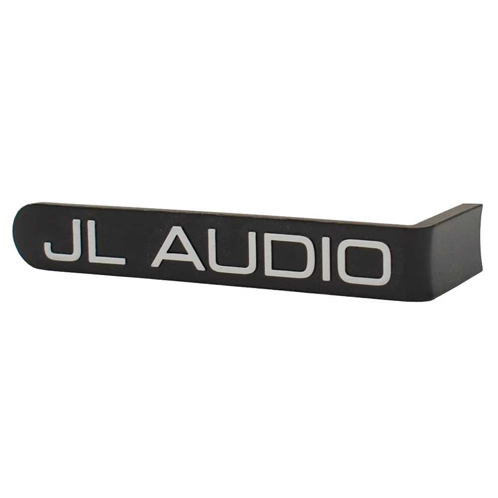 JL Audio Boat Speaker Emblem Badge 118044 - M77 Black - White