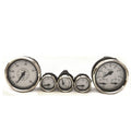 Faria Boat Gauge Set KT0182A - Larson Silver (set of 5)