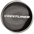 Crestliner Boats Steering Wheel Decal 2255064 - Raised Black