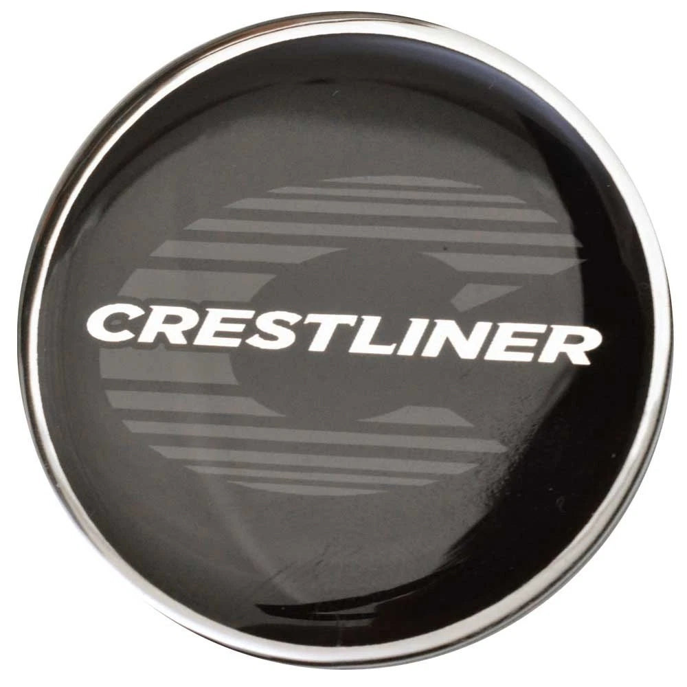Crestliner Boats Steering Wheel Decal 2255064 - Raised Black