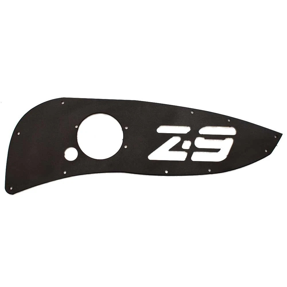 Nitro Boat Blank Shifter Panel - Z9 Black 25 5/8 X 9 Inch Starboard