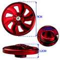Motorcycle Aluminum Radiator Fan Cover Engine Cooling Decorative Accessory