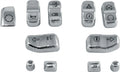HardDrive Chrome Switch Caps for Harley-Davidso N FLTRX & FLHT Models 2015-2017