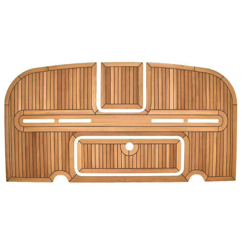 Sea Ray Boat Swim Platform Covers 2089803 - 310 Sundancer Teak Wood (3PC Kit)
