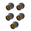 5Pcs E27 4A Light Bulb Lamp Holder Pendant Edison Screw Cap Socket Vintage C