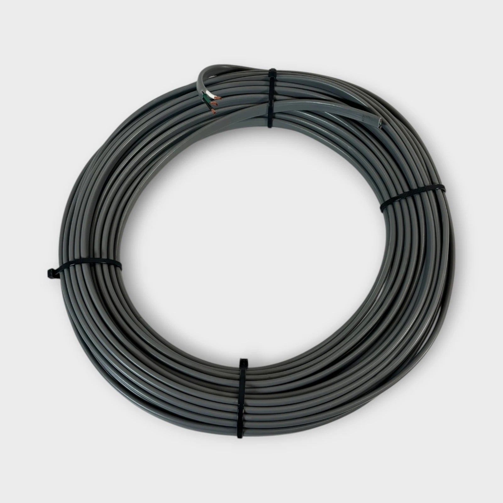 Flat Marine Cable, 14 AWG 3 Conductors, Copper Wire, 100Ft