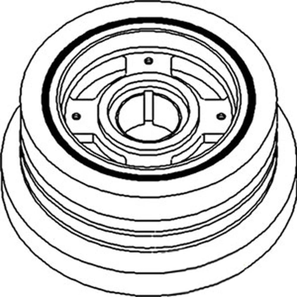 683459C94 Crankshaft Dampener Pulley Fits Case-IH Tractor Models 1466
