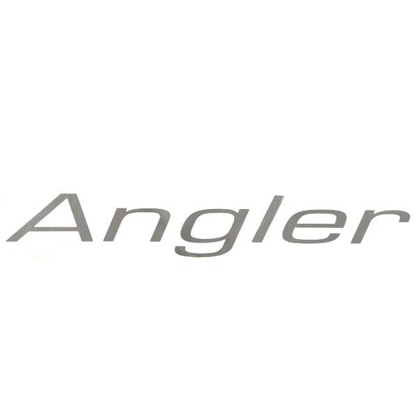 Premier Pontoon Angler Boat Decal 30000382 - Silver 12 7/8 Inch